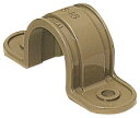 未来工業 S-22LB(ライトブラウン)VE両サドル(10個)適合 VE管22・TLフレキ22