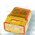 Rakuten - カワグチ P-3 トーメーコネクタ 3端子（オレンジ）20A300V(50個)　送料無料