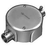 パナソニック DS66191K ねじなし丸型露出ボックス 2方出(呼びE19)