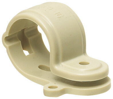 未来工業　KTFD-16J（ベージュ）（10個）PF管水抜き片サドルPF管16適合（送料無料）