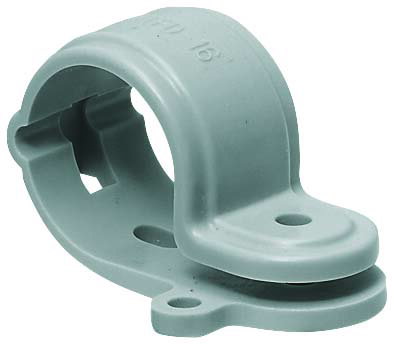 未来工業　KTFD-22H（グレー）（10個）PF管水抜き片サドルPF管22適合（送料無料）