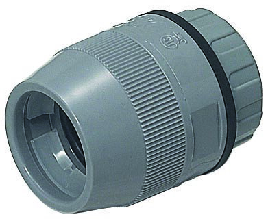 Rakuten - 未来工業　FPK-22FH コネクタ（10個）グレー（防水型・ミラフレキMF用）適合菅ミラフレキMF22