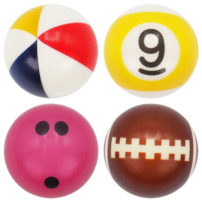 スポーツ PUボール コレクション 30個セット (sy4856)