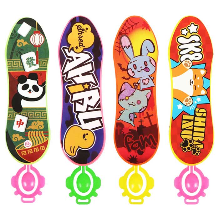 カラフル ダッシュ ミニ スケボー 36個セット (sy4945)
