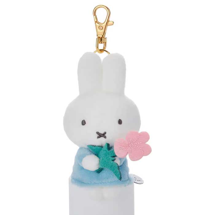 Rakuten - ブルーナ miffy bloom ちょっこりサンキューマスコット ミッフィー(スミレ)