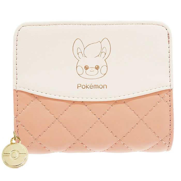 Rakuten - ポケットモンスター ラウンド札入れ キルトシリーズ オレンジ パモ 財布