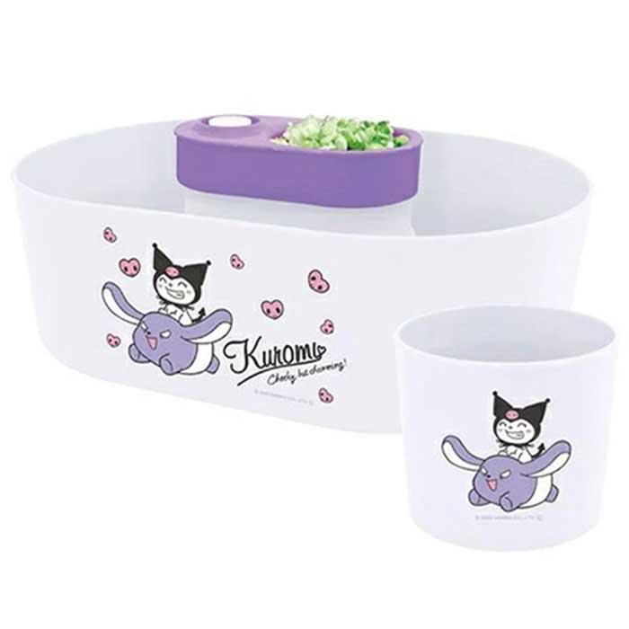 らんらん おもちゃ お祭り 景品のサンリオキャラクターズ 流しそうめん器 クロミ｜アングル2