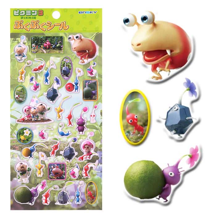 Rakuten - 【メール便可】ピクミン3 ぷくぷくシール