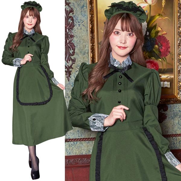 樂天商城 - 洋館メイド Ladies ハロウィン コスチューム