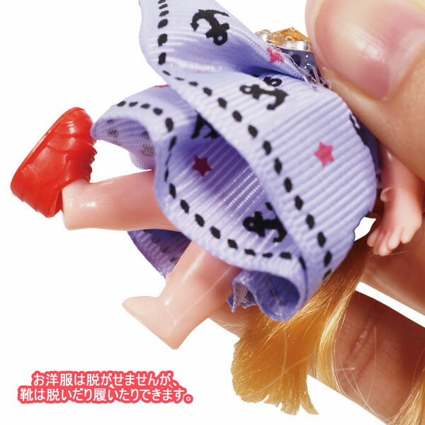 らんらん おもちゃ お祭り 景品のキュートミニドールストラップ【12個セット】(sy4007)｜アングル3