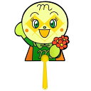 キャラクターダイカットボールうちわ メロンパンナちゃん