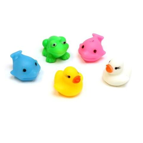 らんらん おもちゃ お祭り 景品のフローティング動物S 50個セット｜アングル2