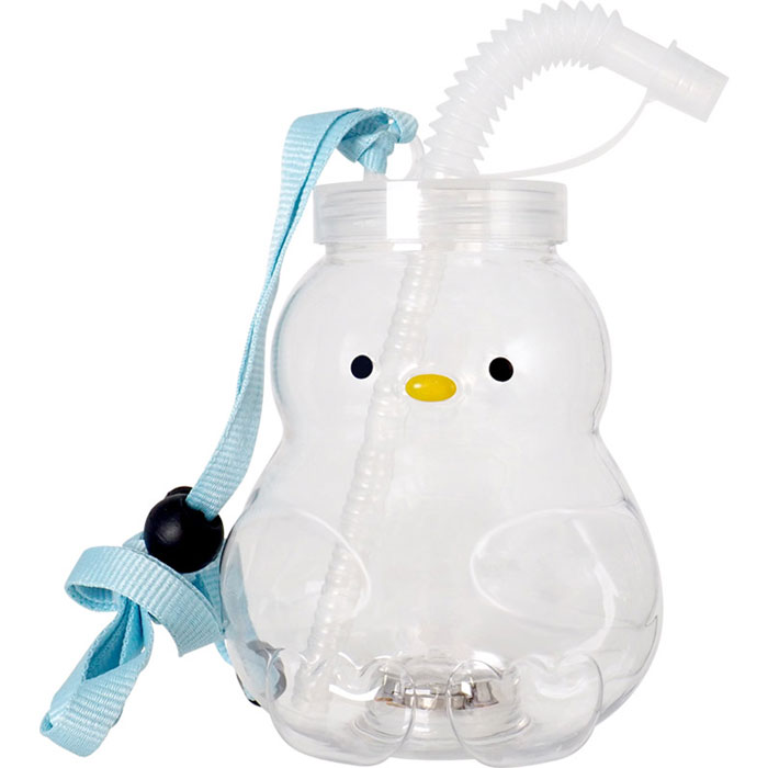 ピカピカ光る！ペンギンちゃんボトル 6個セット (sy5005)