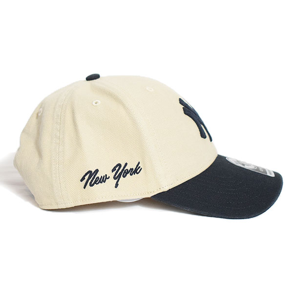フォーティーセブン キャップ '47 Yankees Fairfield ’47 MVP Sandstone×Navy メンズ ローキャップ ヤンキース エムブイピー 送料無料 ストリート