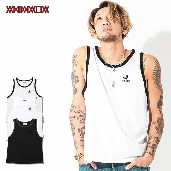 30％OFF SALE セール ANIMALIA アニマリア タンクトップ LOOSELY TANK TOP LOGO メンズ ルーズシルエット おしゃれ