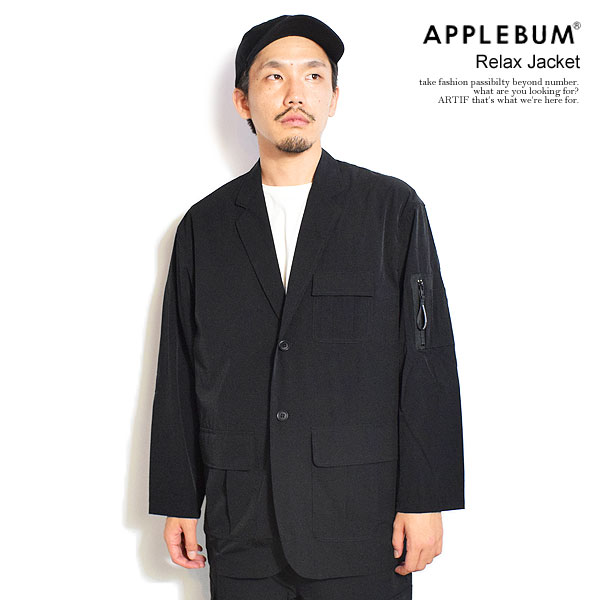 乐天商城 - アップルバム ジャケット APPLEBUM Relax Jacket メンズ テーラードジャケット 2Bジャケット 送料無料 ストリート