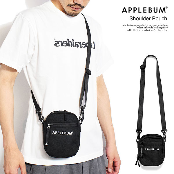 楽天CRESCENT LOTUSアップルバム ショルダーバッグ APPLEBUM Shoulder Pouch メンズ ショルダーポーチ 鞄 カバン 送料無料 ストリート