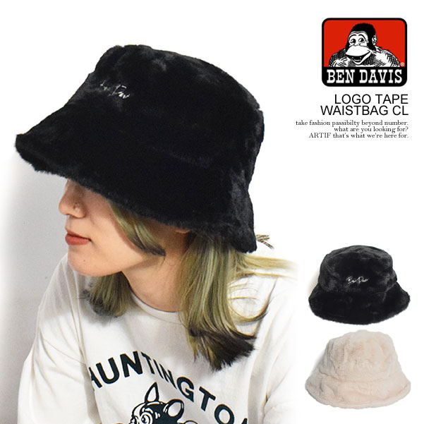 ベンデイビス ハット BEN DAVIS FUR BUCKET HAT メンズ バケットハット バケハ ファー素材 帽子 送料無料 ストリート