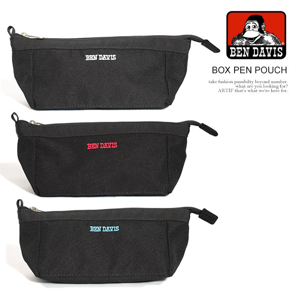 乐天商城 - ベンデイビス ペンケース BEN DAVIS BOX PEN POUCH メンズ 筆箱 ペンポーチ 文房具 ストリート