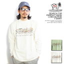 リー ペアTシャツ エンドレスサマー Tシャツ The Endless Summer TES SEARCH FOR PERFECT WAVE LONG SLEEVE T-SHIRT メンズ レディース ロンT