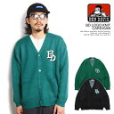 30％OFF SALE セール ベンデイビス BEN DAVIS BD LOGO KNIT CARDIGAN メンズ カーディガン 長袖