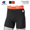 チャンピオン ボクサーブリーフ CHAMPION STRETCH JERSEY BOXER BRIEF メンズ ボクサーパンツ アンダーウェア ストリート