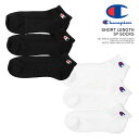 `sI \bNX CHAMPION SHORT LENGTH 3P SOCKS Y C V[gOX\bNX 3g Xg[g