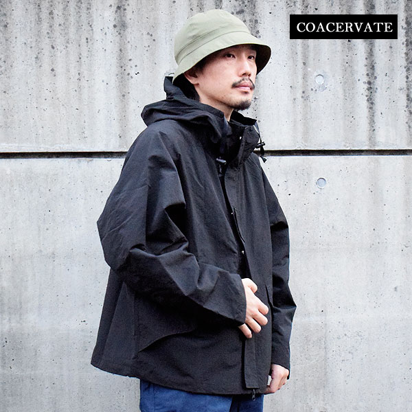 30%OFF SALE セール コアセルベート ジャケット COACERVATE Military Hooded Jacket メンズ マウンテンパーカー アウター 送料無料 ストリート