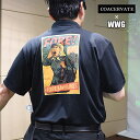 コアセルベート ポロシャツ COACERVATE×WWG FORE DRY POLO メンズ 半袖 ゴルフウェア ゴルフポロ ドライ素材 送料無料 ストリート