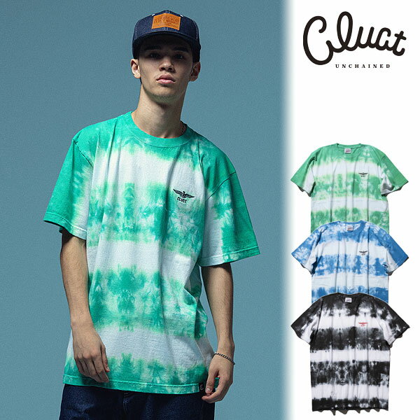 乐天商城 - クラクト Tシャツ CLUCT HALF MOON[DYE S/S BORDER TEE] メンズ 送料無料