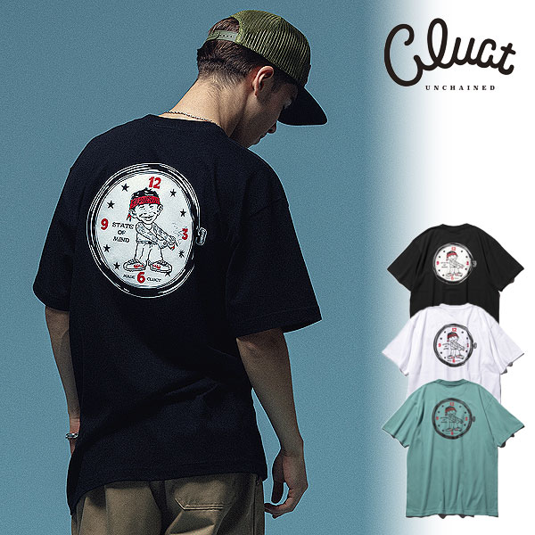 2025 春 先行予約 5月～6月入荷予定 クラクト Tシャツ CLUCT STATE OF MIND[S/S TEE] メンズ 送料無料 キャンセル不可