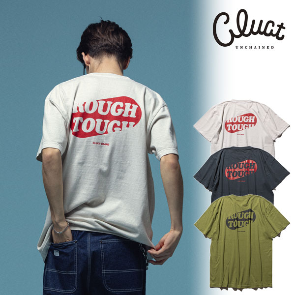クラクト Tシャツ CLUCT ROUGH N TOUGH[DYE S/S TEE] メンズ 送料無料
