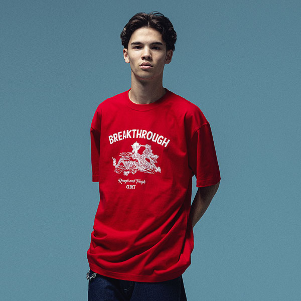 クラクト Tシャツ CLUCT BREAKTHROUGH[S/S TEE] メンズ 送料無料
