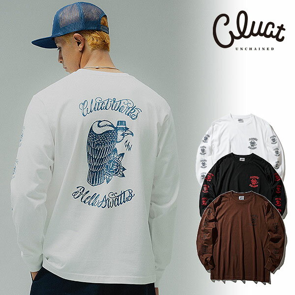 乐天商城 - 2026 春 先行予約 3月～4月入荷予定 クラクト Tシャツ CLUCT HELL A WAITS [L/S TEE] メンズ 送料無料 キャンセル不可
