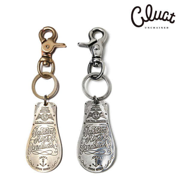 2025 夏秋 先行予約 8月~9月入荷予定 クラクト キーリング CLUCT SHOEHORN KEY RING メンズ 送料無料 キャンセル不可