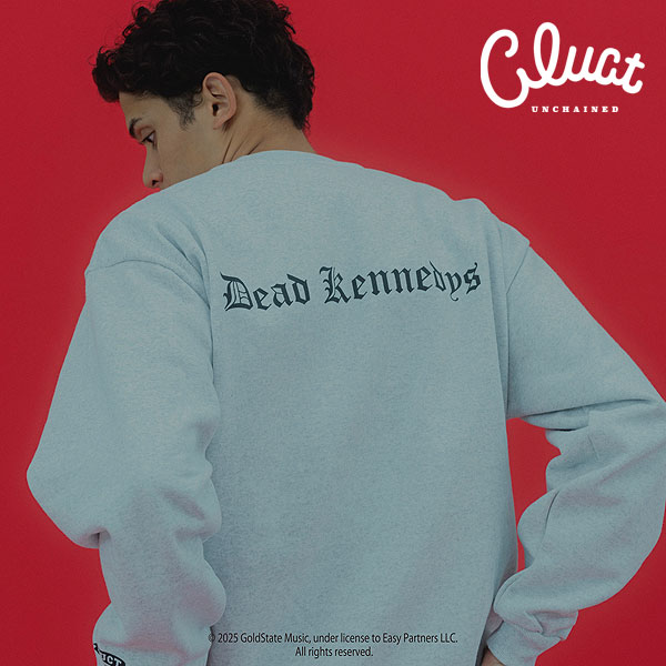 CLUCT × DEAD KENNEDYS クラクト スウェット CLUCT California Uber Alles[CREW SWEAT] メンズ 送料無料