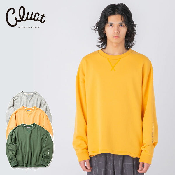 50%OFF SALE セール クラクト スウェット CLUCT MACKAY[CREW SWEAT] メンズ クルーネック トレーナー 送料無料のサムネイル