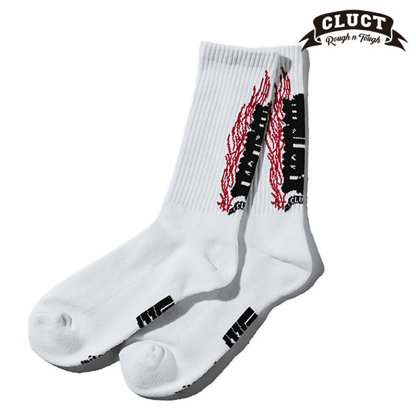 乐天商城 - クラクト ソックス CLUCT × mita sneakers × 東京改 CLUCT × mita sneakers × 東京改 [SOX] メンズ 靴下 クルーソックス ミタスニーカーズ コラボ