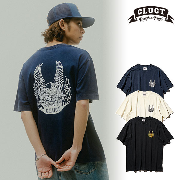 乐天商城 - 2026 夏秋 先行予約 6月～7月入荷予定 クラクト Tシャツ CLUCT FLAMES OF FREEDOM [S/S TEE] メンズ 送料無料 キャンセル不可