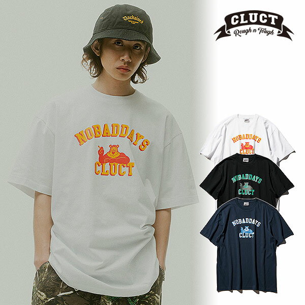 乐天商城 - 2026 夏秋 先行予約 7月～8月入荷予定 クラクト Tシャツ CLUCT NOBADDAYS [S/S TEE] メンズ 送料無料 キャンセル不可
