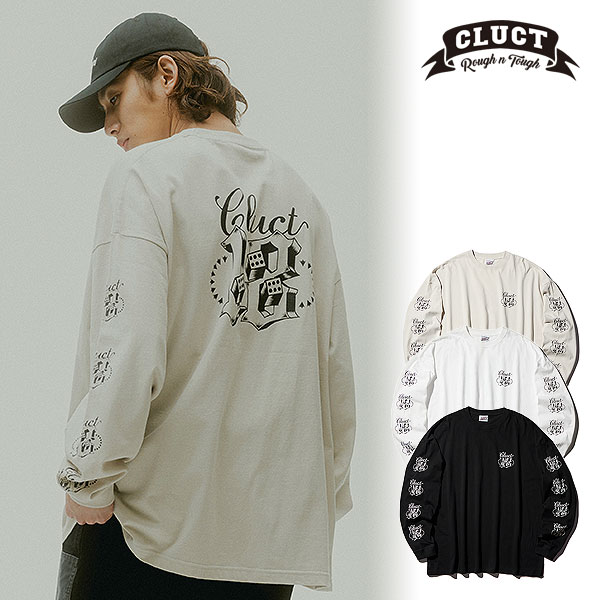乐天商城 - 2026 夏秋 先行予約 9月～10月入荷予定 クラクト Tシャツ CLUCT HIGH ROLLERS [L/S WIDE TEE] メンズ 送料無料 キャンセル不可