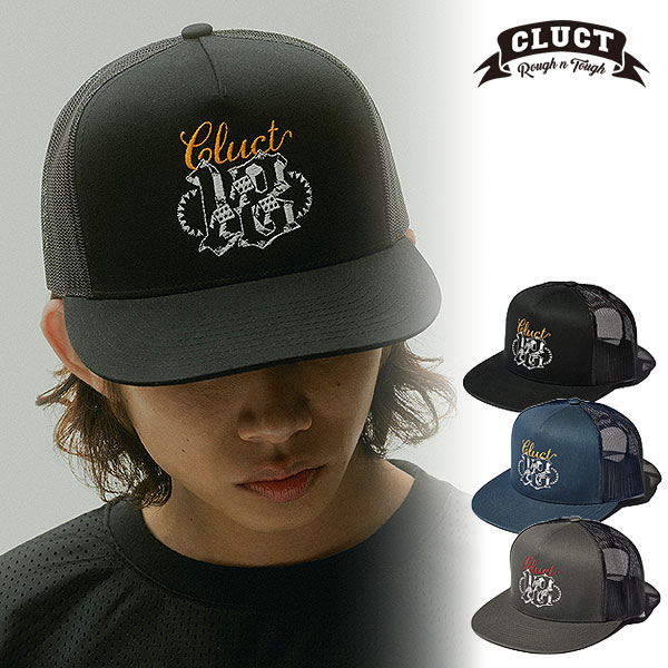 2026 夏秋 先行予約 7月～8月入荷予定 クラクト キャップ CLUCT HIGH ROLLERS [MESH CAP] メンズ 送料無料 キャンセル不可
