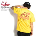 COOKMAN クックマン 半袖Tシャツ tシャツ T shirts California bear YELLOW メンズ レディース 男女兼用 おしゃれ コックマン