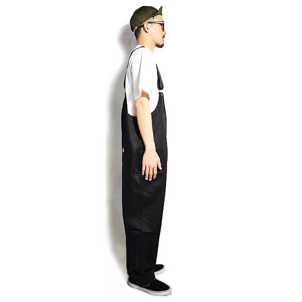 クックマン オーバーオール COOKMAN FISHERMAN'S BIB OVERALL -BLACK- ストリート系 ファッション 送料無料