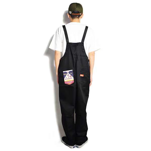 クックマン オーバーオール COOKMAN FISHERMAN'S BIB OVERALL -BLACK- ストリート系 ファッション 送料無料