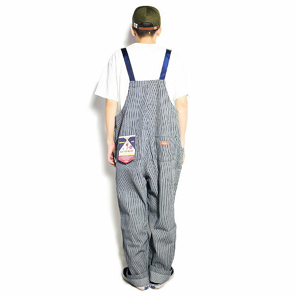 COOKMAN クックマン オーバーオール FISHERMANS BIB OVERALL HICKORY 231-03848 メンズ レディース イージパンツ コックマン