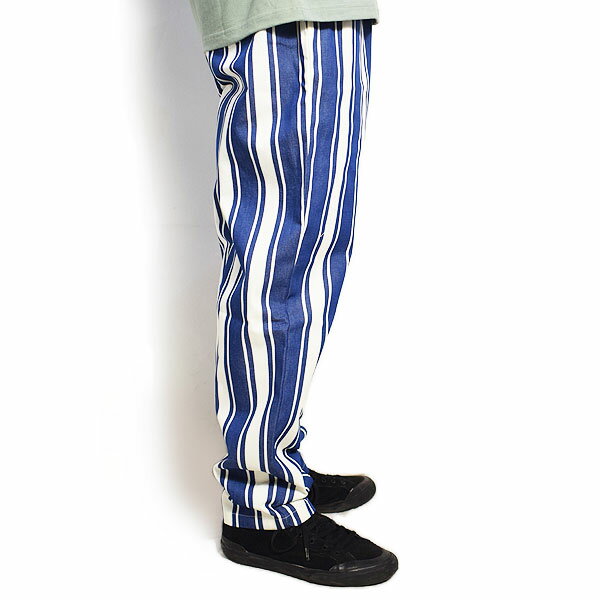 クックマン シェフパンツ COOKMAN CHEF PANTS AWNING STRIPE -NAVY- ストリート系 ファッション