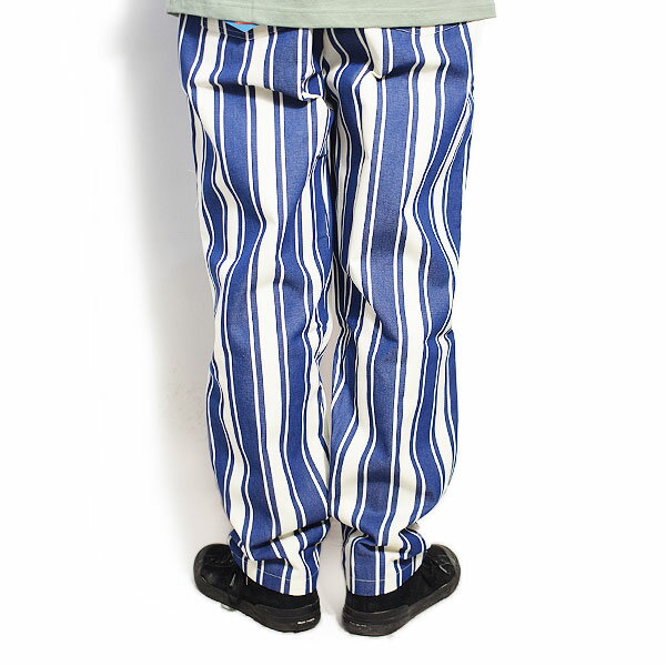 クックマン シェフパンツ COOKMAN CHEF PANTS AWNING STRIPE -NAVY- ストリート系 ファッション