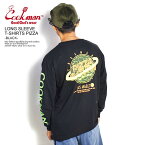 COOKMAN クックマン 長袖 Tシャツ tシャツ ロンT LONG SLEEVE T SHIRTS PIZZA BLACK メンズ レディース 男女兼用 おしゃれ