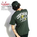 COOKMAN クックマン 半袖 Tシャツ tシャツ Tshirts College Logo GREEN メンズ レディース 男女兼用 おしゃれ(4)